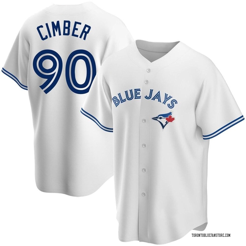 Adam Cimber Signed Toronto Blue Jays Replica Nike White Jersey