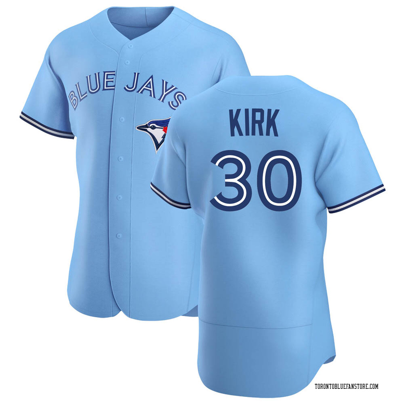 Alejandro Kirk Youth Toronto Blue Jays Jersey - Black/White Replica