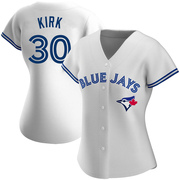 Alejandro Kirk Women's Toronto Blue Jays Home Jersey - White Authentic