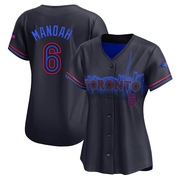 Alek Manoah Women's Toronto Blue Jays 2024 City Connect Jersey - Black Limited