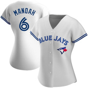 Alek Manoah Women's Toronto Blue Jays Home Jersey - White Replica