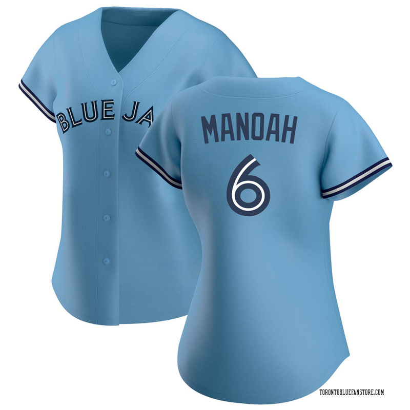 Alek Manoah Signed Toronto Blue Jays Replica Nike Powder Blue