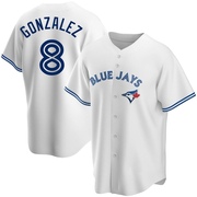 Alex Gonzalez Men's Toronto Blue Jays Home Jersey - White Replica