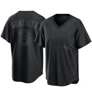 Alex Gonzalez Youth Toronto Blue Jays Pitch Fashion Jersey - Black Replica