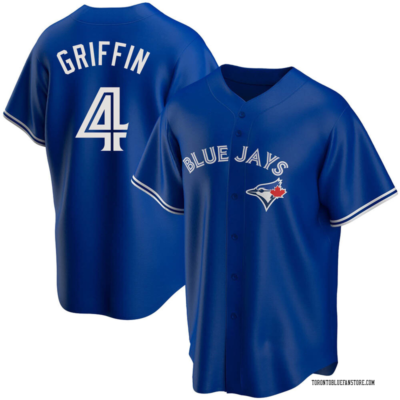 Alfredo Griffin Men's Toronto Blue Jays Alternate Jersey - Royal Replica