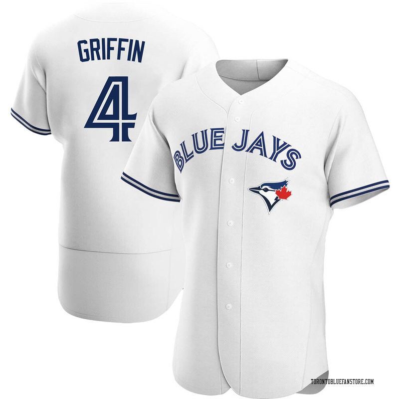 Alfredo Griffin Men's Toronto Blue Jays Home Jersey - White Authentic