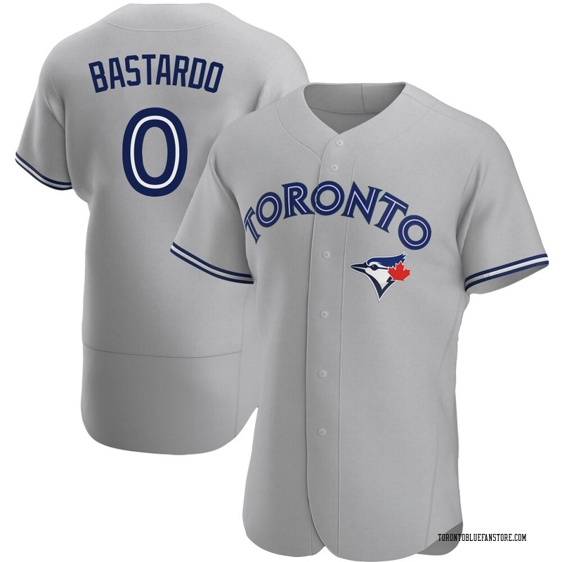 Angel Bastardo Men's Toronto Blue Jays Road Jersey - Gray Authentic