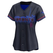 Angel Bastardo Women's Toronto Blue Jays 2024 City Connect Jersey - Black Limited