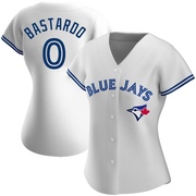 Angel Bastardo Women's Toronto Blue Jays Home Jersey - White Authentic