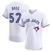 Anthony Bass Men's Toronto Blue Jays Home Jersey - White Elite