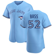 Anthony Bass Men's Toronto Blue Jays Powder Alternate Jersey - Blue Authentic