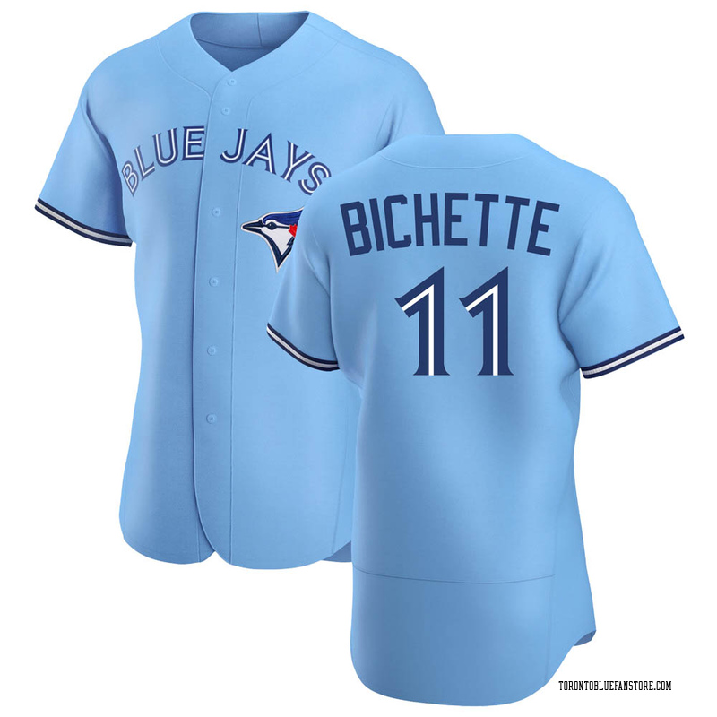 Men's Toronto Blue Jays 11 Bo Bichette Blue Alternate Jersey - Bluefink
