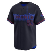 Brendon Little Men's Toronto Blue Jays 2024 City Connect Jersey - Black Limited