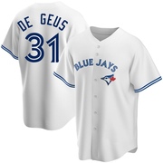 Brett de Geus Youth Toronto Blue Jays Home Jersey - White Replica