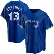 Buck Martinez Youth Toronto Blue Jays Alternate Jersey - Royal Replica