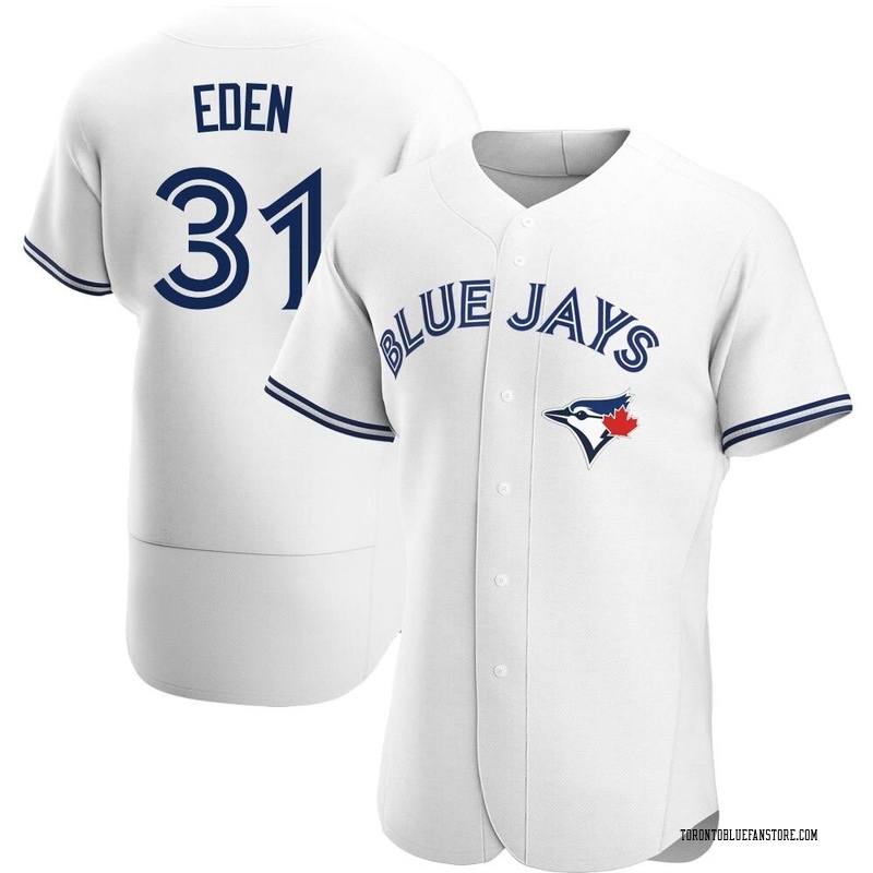 Cam Eden Women's Nike White Toronto Blue Jays Home Replica Custom Jersey Size: Extra Large