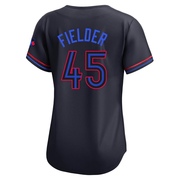 Cecil Fielder Women's Toronto Blue Jays 2024 City Connect Jersey - Black Limited