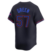 Chad Green Men's Toronto Blue Jays 2024 City Connect Jersey - Black Limited