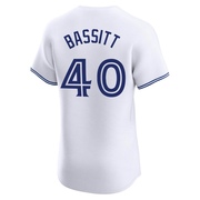 Chris Bassitt Men's Toronto Blue Jays Home Jersey - White Elite