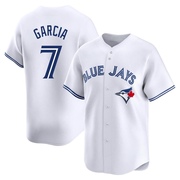 Damaso Garcia Men's Toronto Blue Jays Home Jersey - White Limited