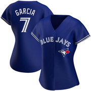 Damaso Garcia Women's Toronto Blue Jays Alternate Jersey - Royal Replica