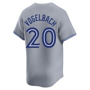 Daniel Vogelbach Men's Toronto Blue Jays Away Jersey - Gray Limited