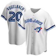 Daniel Vogelbach Youth Toronto Blue Jays Home Cooperstown Collection Jersey - White Replica