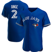 Danny Ainge Men's Toronto Blue Jays Alternate Jersey - Royal Authentic