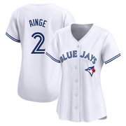 Danny Ainge Women's Toronto Blue Jays Home Jersey - White Limited