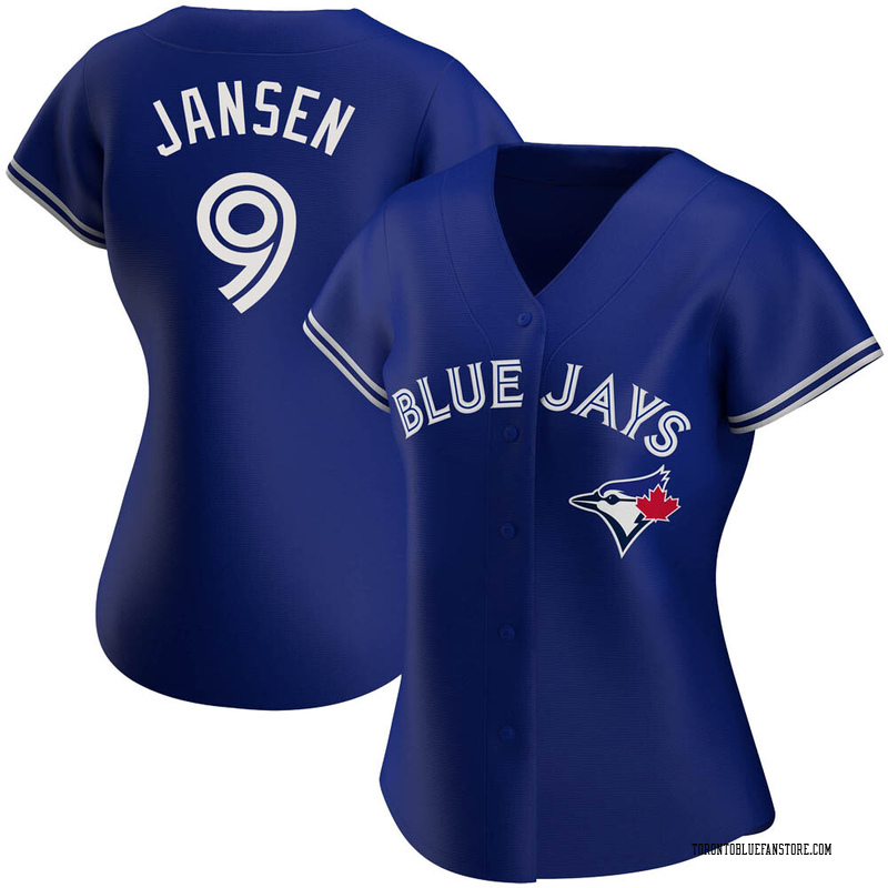 Ladies' Danny Jansen Toronto Blue Jays MLB Cool Base Replica Away Jersey