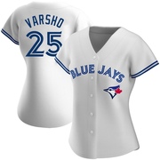 Daulton Varsho Women's Toronto Blue Jays Home Jersey - White Replica