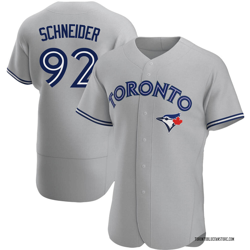 Davis Schneider Men's Toronto Blue Jays Powder Alternate Jersey