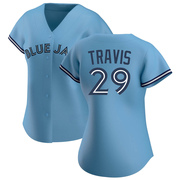 Devon Travis Women's Toronto Blue Jays Jersey - Blue Authentic