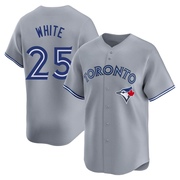 Devon White Men's Toronto Blue Jays Away Jersey - Gray Limited