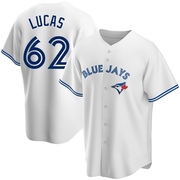 Easton Lucas Youth Toronto Blue Jays Home Jersey - White Replica