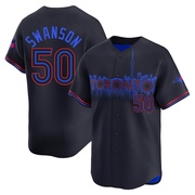 Erik Swanson Youth Toronto Blue Jays 2024 City Connect Jersey - Black Limited