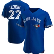 Ernie Clement Men's Toronto Blue Jays Alternate Jersey - Royal Authentic