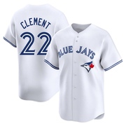 Ernie Clement Youth Toronto Blue Jays Home Jersey - White Limited