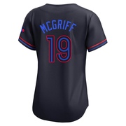 Fred Mcgriff Women's Toronto Blue Jays 2024 City Connect Jersey - Black Limited