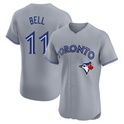 George Bell Men's Toronto Blue Jays Road Jersey - Gray Elite