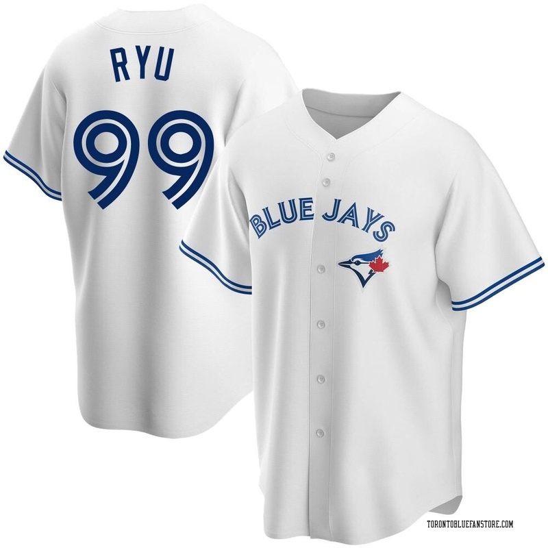 Youth MLB Toronto Blue Jays Hyun-Jin Ryu Nike Royal Blue Alternate Replica  - Jersey - Sports Closet
