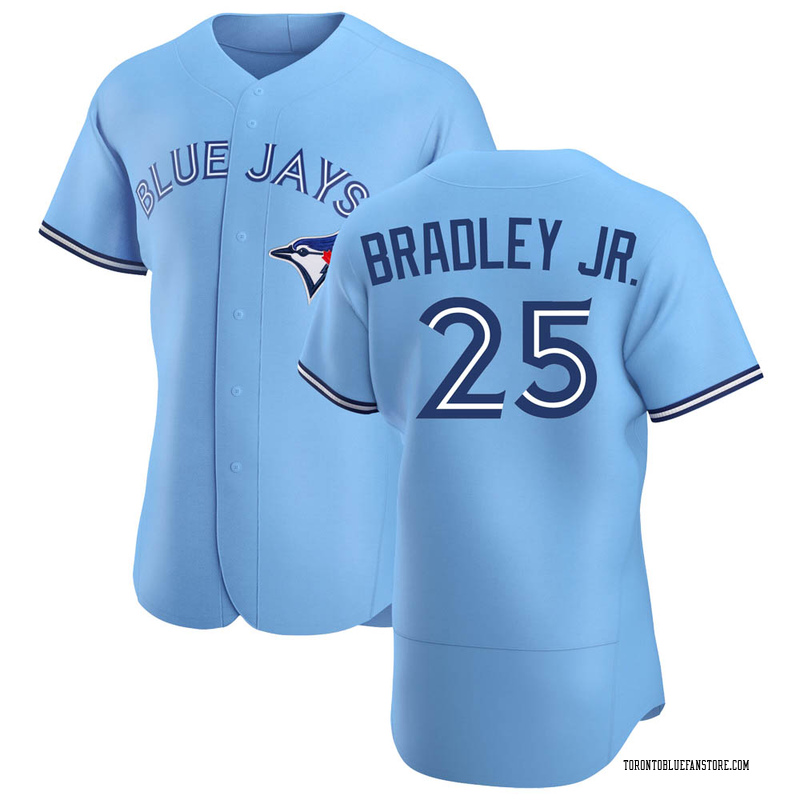 Jackie Bradley Jr. Youth Toronto Blue Jays Powder Alternate Jersey - Blue  Replica