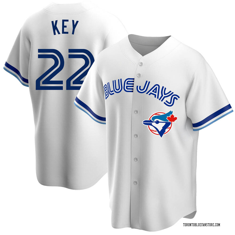Jimmy Key Men's Toronto Blue Jays Home Cooperstown Collection