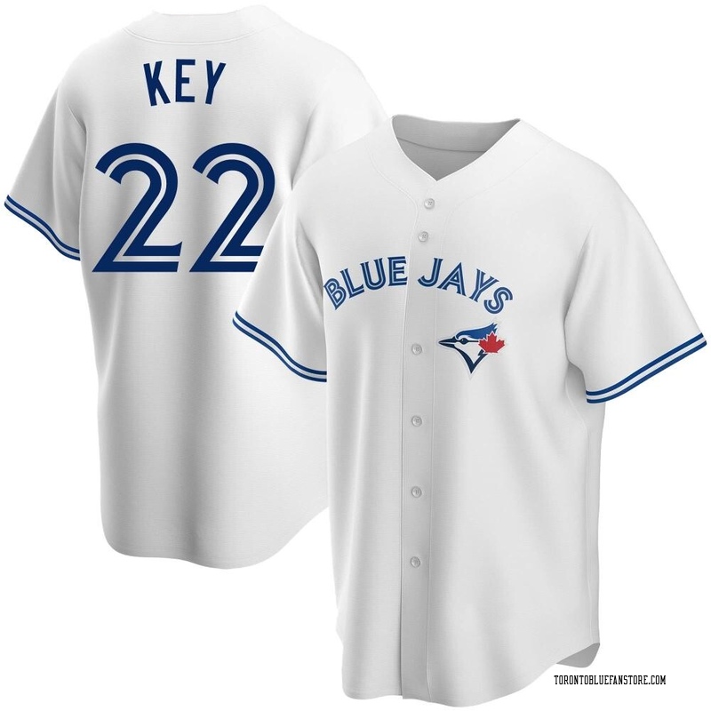 Jimmy Key Youth Toronto Blue Jays Powder Alternate Jersey - Blue