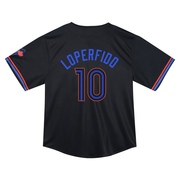 Joey Loperfido Toddler Toronto Blue Jays 2024 City Connect Jersey - Black Limited