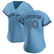 Joey Loperfido Women's Toronto Blue Jays Jersey - Blue Replica