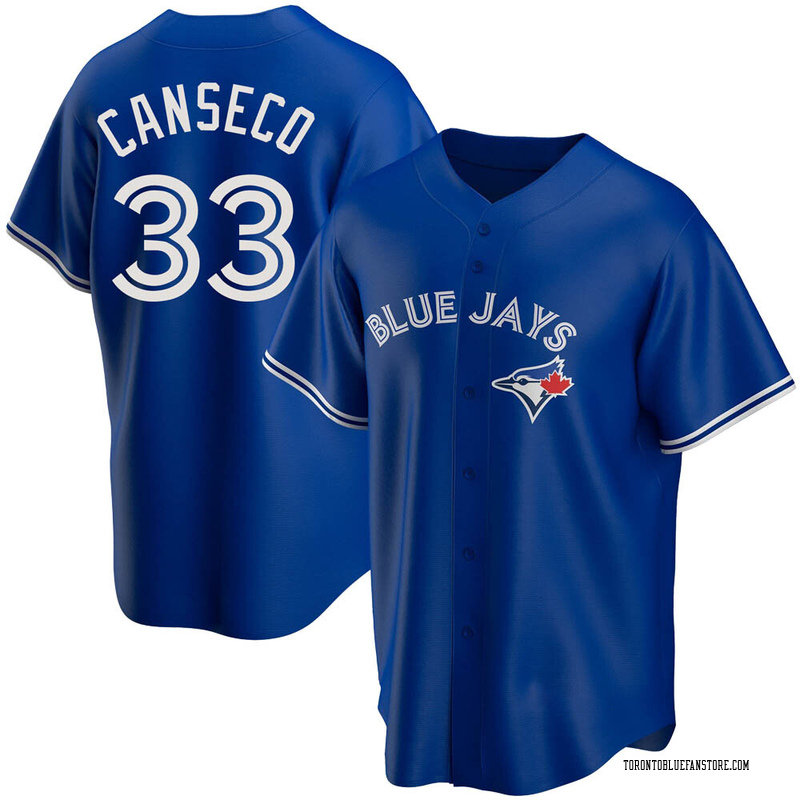 Jose Canseco Men's Toronto Blue Jays Home Cooperstown Collection