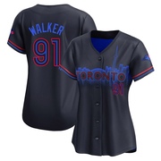 Josh Walker Women's Toronto Blue Jays 2024 City Connect Jersey - Black Limited