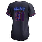 Josh Walker Women's Toronto Blue Jays 2024 City Connect Jersey - Black Limited