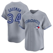 Kevin Gausman Men's Toronto Blue Jays Away Jersey - Gray Limited